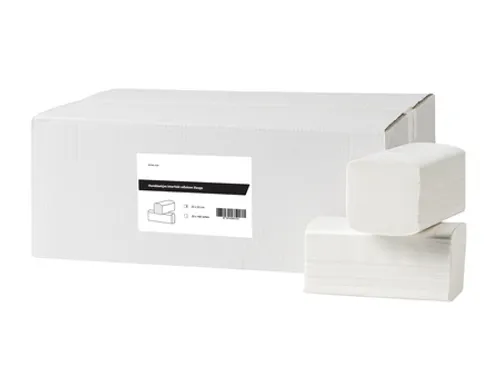 Papieren Handdoek Interfold 32x22cm cellulose 2-laags 20 Pak FSC