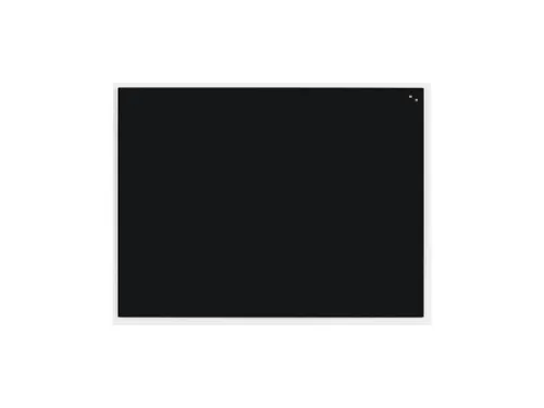 Glasmagneetbord Naga 90x120cm zwart