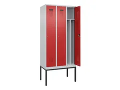 locker voor scheiding van kleding,HxBxD 2120x900x500mm,3vak