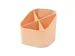 Porte-stylo HAN Re-X-LOOP 4 compartiments 100% recyclé orange pastel