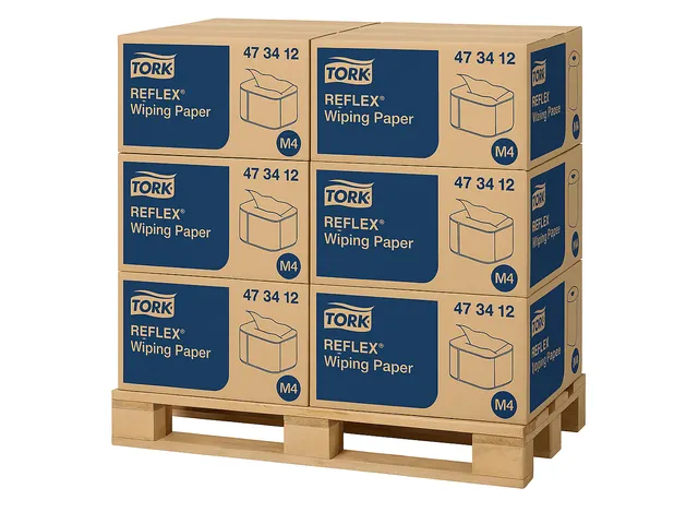 Reinigingsdoek Tork 530276 W7 Premium Heavy-Duty 1-laags Pallet