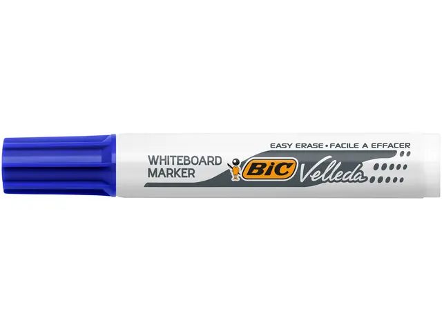 Whiteboardmarker Bic Velleda 1711 rond large blauw