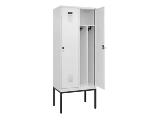 locker voor scheiding van kleding,HxBxD 2120x800x500mm,2vak - 1