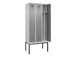 locker voor scheiding van kleding,HxBxD 2120x900x500mm,3vak - 1