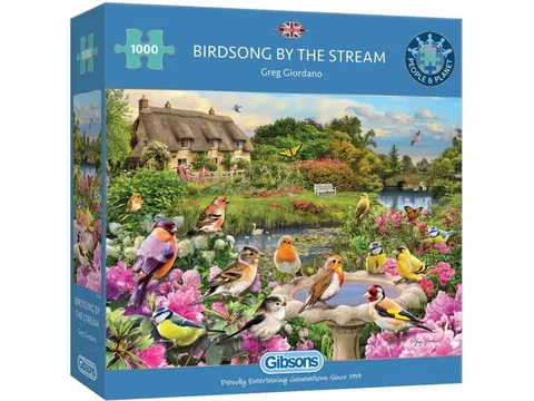 Gibsons Puzzel Birdsong by the Stream 1000 stukjes