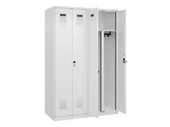 PBM-locker,HxBxD 1850x1200x500mm,4vak,vak B 300mm,draaigrendel