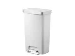 Hana Pedaalemmer 45 Liter Wit