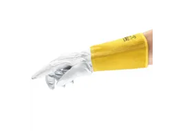 Ansell ActivArmr 43-217 lashandschoenen, wit, maat 9, per 36 paar