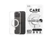 PanzerGlass CARE by Case Transparent w. Silver Kickstand & MagSa