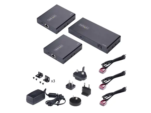 2-Poort HDMI Extender en Splitter Over CAT6