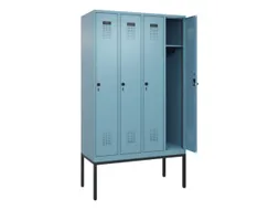 locker,HxBxD 2120x1200x500mm,4vak,vak B 300mm,draaigrendel
