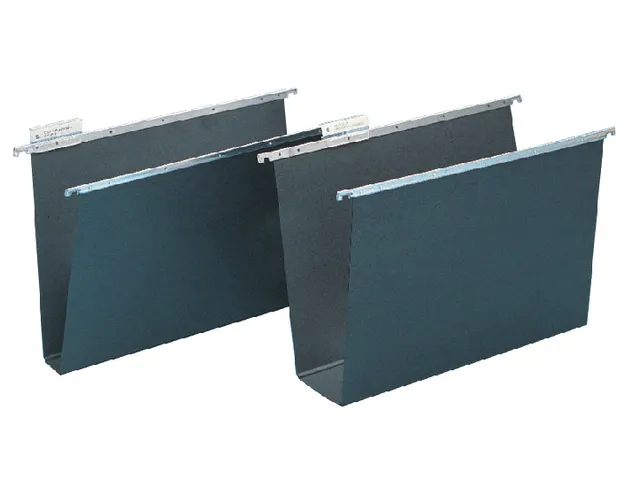 Hangmap Alzicht A6621-54 verticaal folio U-bodem 40mm zwart