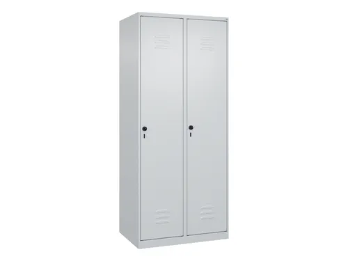 locker voor scheiding van kleding,HxBxD 1850x800x500mm,2vak