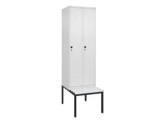 locker voor scheiding van kleding,HxBxD 2120x600x815mm,2vak - 1