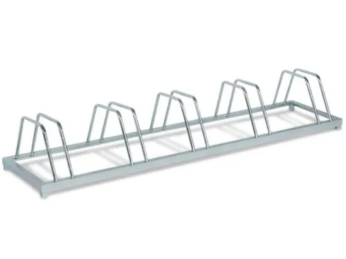 fietsenrek,L 1580mm,5instelplaatsen,gebruik beide zijden,verzinkt