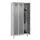 locker,HxBxD 1950x900x500mm,3vak,vak B 300mm,cil.-slot,voeten