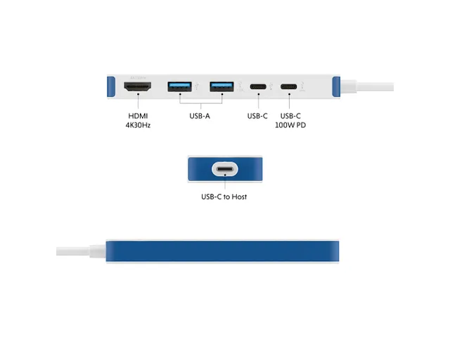Targus HyperDrive Flex 5-poorts USB-C-hub