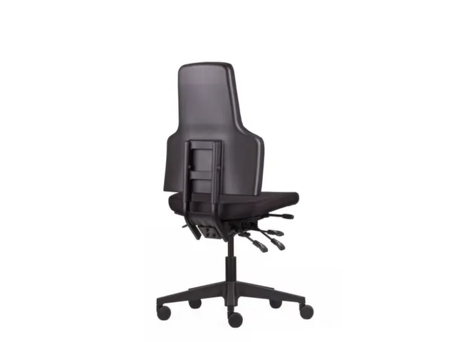 Chaise de bureau pivotant A360-WS Contact permanent Noir