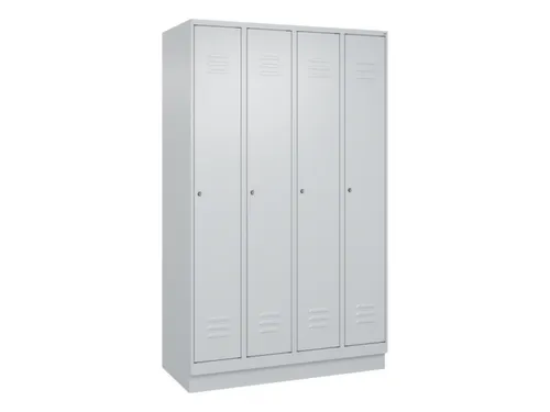 locker voor scheiding van kleding,HxBxD 1950x1200x500mm,4vak
