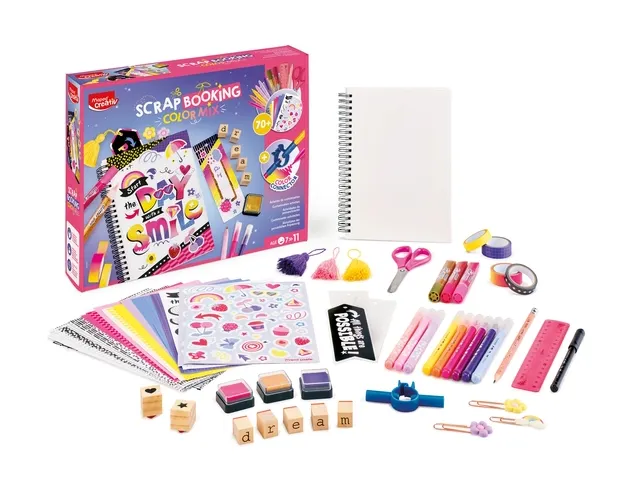 Scrapbookingset Maped Creativ Color Mix 70-delig