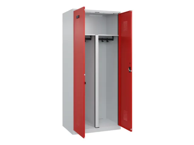 PBM-locker,HxBxD 1850x800x500mm,2vak,vak B 400mm,cil.-slot