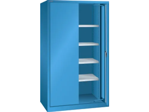 zwaarlastkast met zwenkdeuren,HxBxD 1950x1146x690mm,lak RAL5012