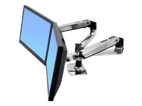 Ergotron Monitorarm LX Dual Deskmount Arm 2 Schermen