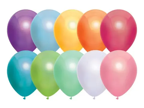 Ballonnen metallic 10 stuks