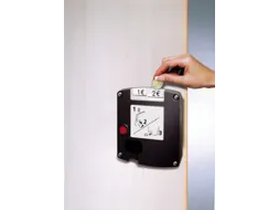 Safe-O-Mat,v. garderobekast/lockersysteem,v. 1- of 2-€-munten