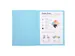 100 Dossiermappen SUPER 250 24x32cm Lichtblauw