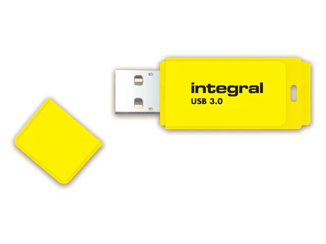 USB stick 2.0 Integral Neon USB-A 32GB geel