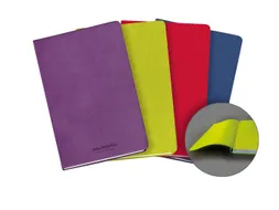 Notitieboek Aurora Capri A5 192blz lijn 80gr assorti