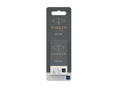 Inktpatroon Parker Quink blauwzwart blister à 5 stuks