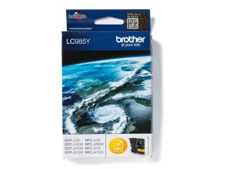Inktcartridge Brother LC-985Y geel - 4