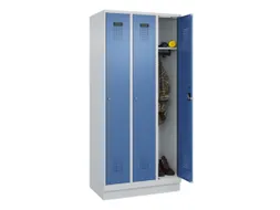 locker,HxBxD 1950x900x500mm,3vak,vak B 300mm,cil.-slot,sokkel