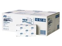 Handdoek Tork Premium 100288 2-laags Intergevouwen 21x110 Stuks