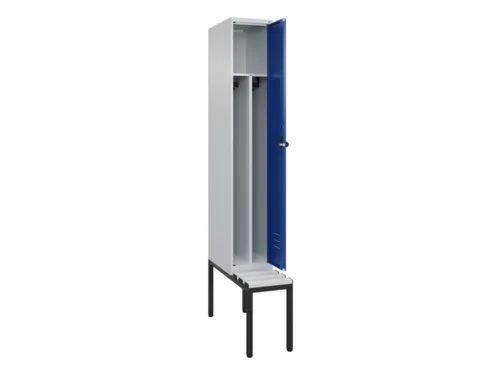 locker voor scheiding van kleding,HxBxD 2120x300x815mm,1vak