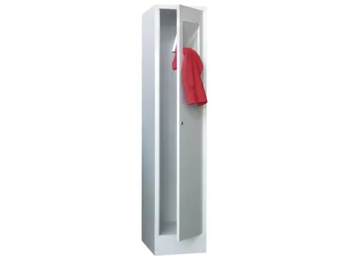 Wasgoed Vakken-/-sorteerkast Staalplaat 1850x400x500mm Sokkel Ral7035