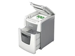 Papiervernietiger Leitz IQ Auto+ Small Office 100 P-5 snippers 2x15mm - 12
