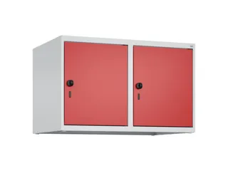 opzetkast,v. locker,2vak.,vak B 400mm,HxBxD 500x800x500mm,draaigrendel - 2