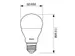 Ledlamp Philips CorePro LEDbulb E27 13.5W=100W 1520Lumen 2700K