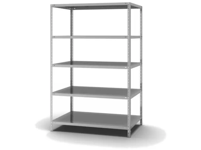 magazijnstelling,grondveld,HxBxD 2000x1300x800mm,vaklast 125kg