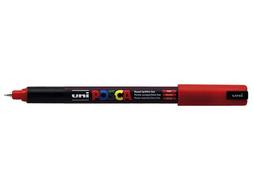 Verfstift Posca PC1MR Extra Fijne punt 0,7mm Rood