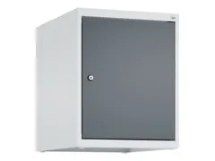 opzetkast,v. locker,1vak.,vak B 400mm,HxBxD 500x400x500mm,vleugeldeur