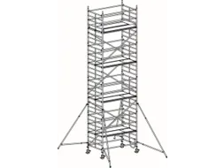rolsteiger,reik H 9,4m,steiger H 8,64m,4platform(s),m. luik