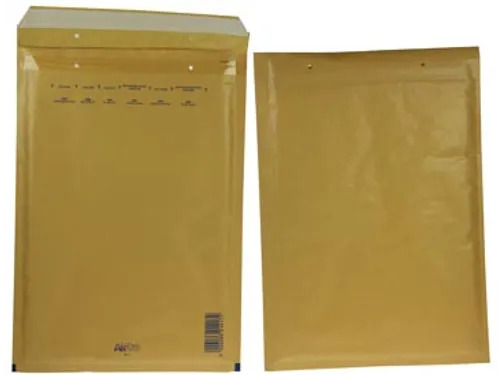 Luchtkussenenveloppen 230x340mm Stripsluiting Bruin