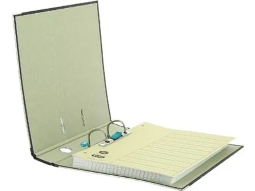 Oxford Rado ordner folio uit karton rug van 5 cm zwart