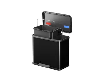 pedaalemmer,1x9l/1x17l,HxBxD 430x470x340mm,binnenbak kunststof - 4