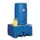 PE-opvangbak,v. 1x200l vat/kleinemballage,opvangvol. 240l