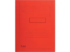 Dossiermap Exacompta Forever 290gr 2 kleppen rood A4
